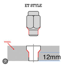 Load image into Gallery viewer, Alloy Rim Extra Thread LockNut Set
